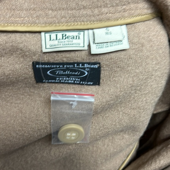 LL Bean Boiled Wool Jacket - Size Small - Picture 3 of 7